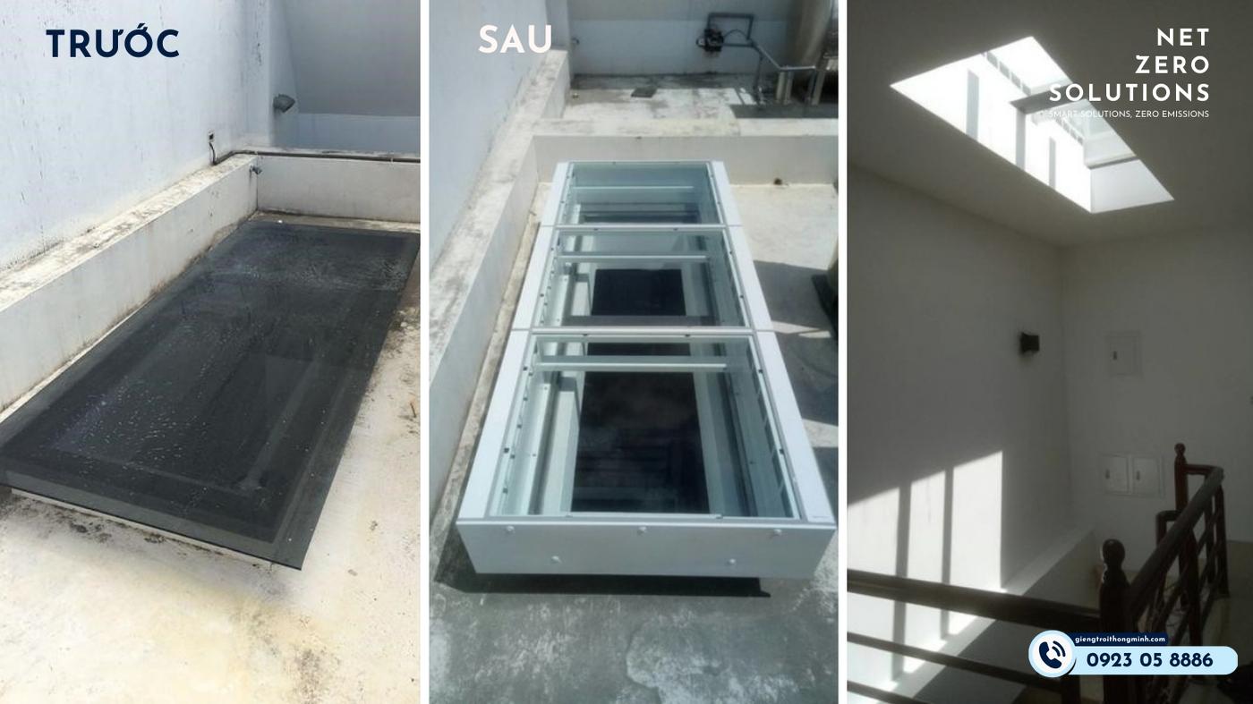 cải tạo giếng trời