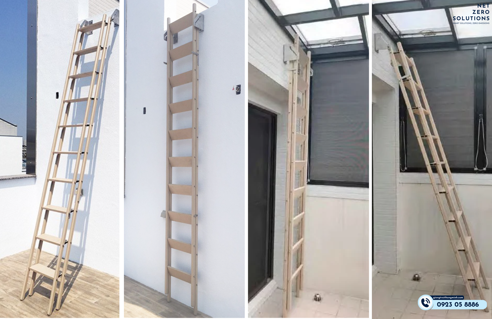 Thang nhôm gấp thông minh Firsky phù hợp cho nhiều loại công trình