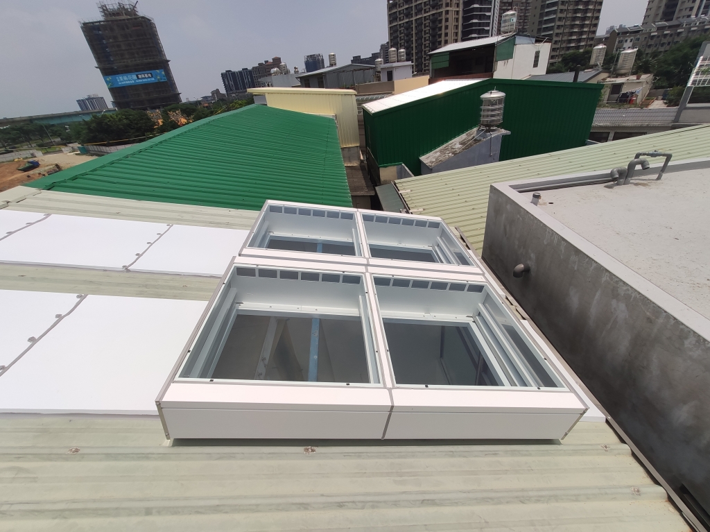 Giếng trời sau bếp