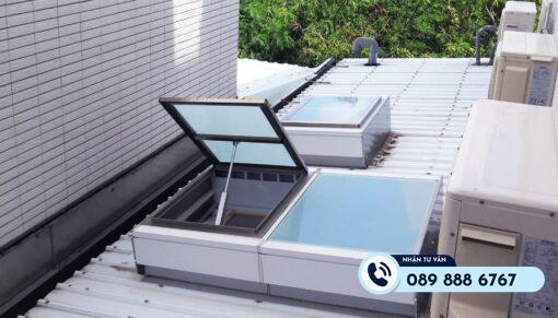 Giếng trời thông minh Mở tự động PCCC - Hình ảnh 9