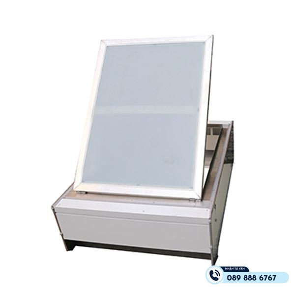 Giếng trời thông minh Mở tự động PCCC 1300x900 (mm) - Ảnh 2