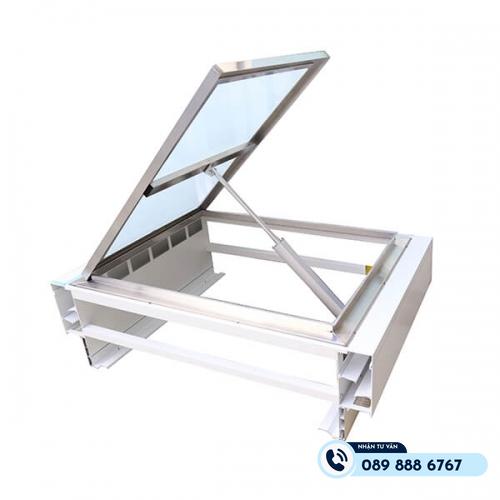 Giếng trời thông minh Mở tự động PCCC 1300x900 (mm)