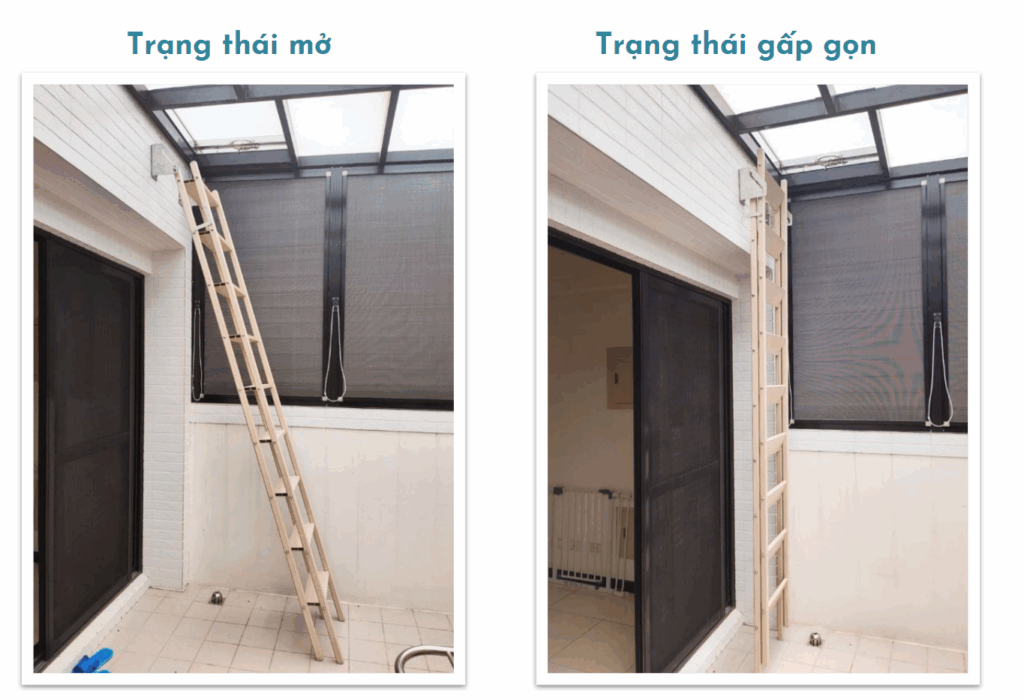 cầu thang gấp gọn
