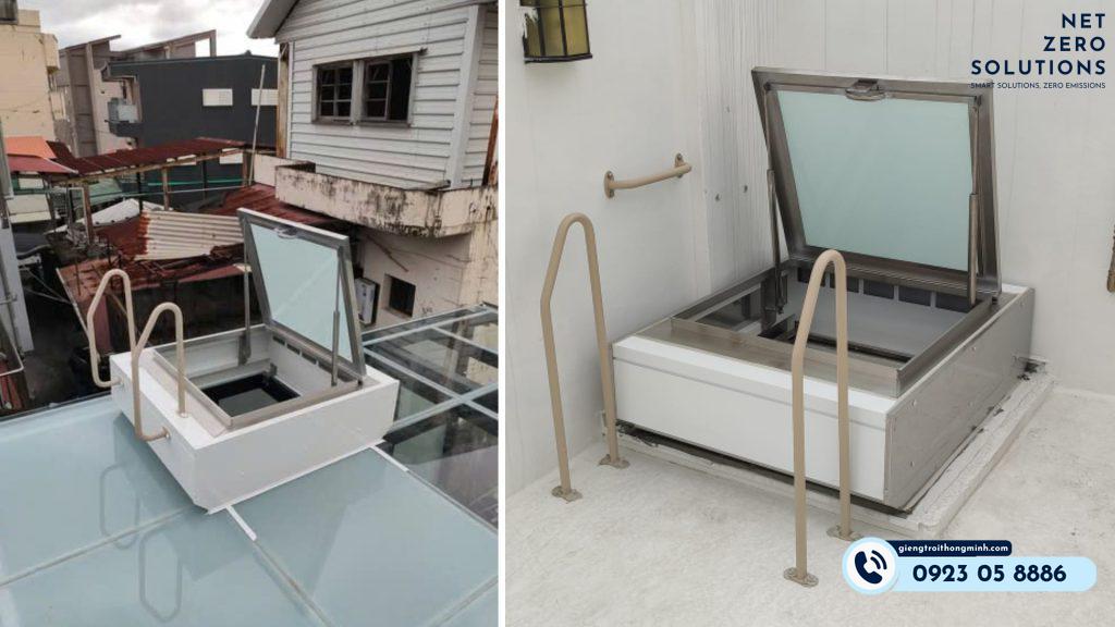 Tay nắm cầu thang thông minh loại to - Ảnh 4