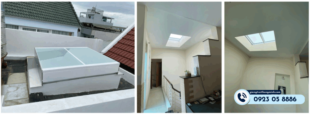 thiết kế giếng trời