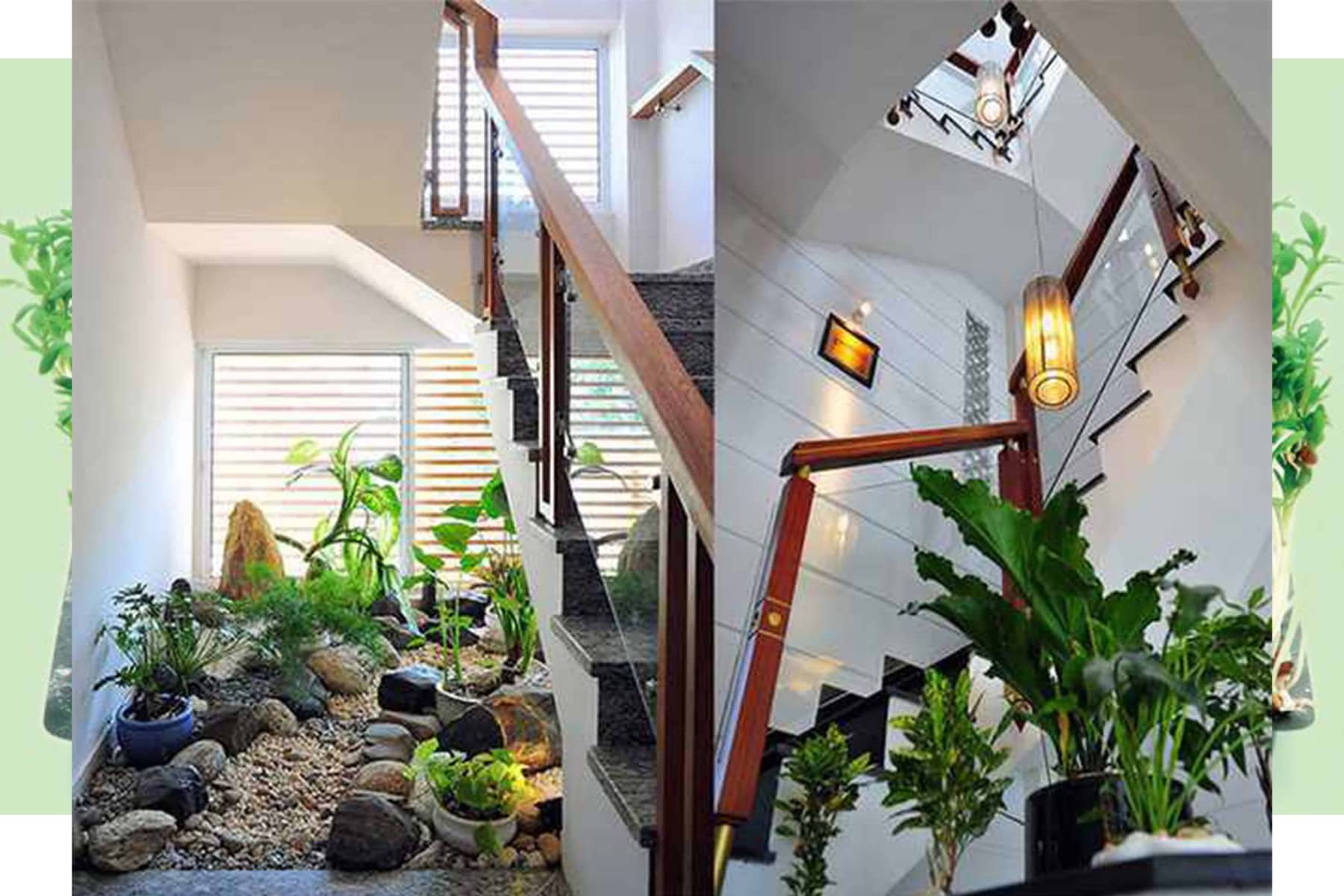 khắc phục lỗi cây trồng giếng trời