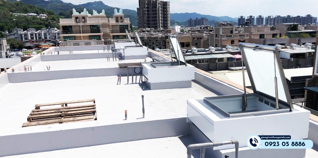 thiết kế giếng trời