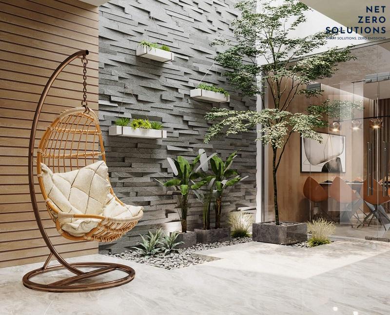 Cây trồng giếng trời