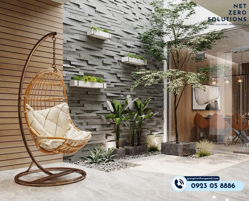 Cây trồng giếng trời