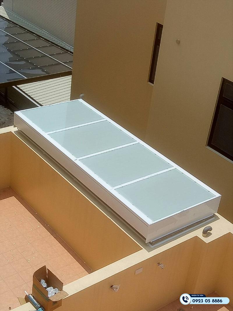 nguyên nhân thấm giếng trời