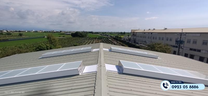 tiêu chuẩn pccc cửa trời nhà công nghiệp