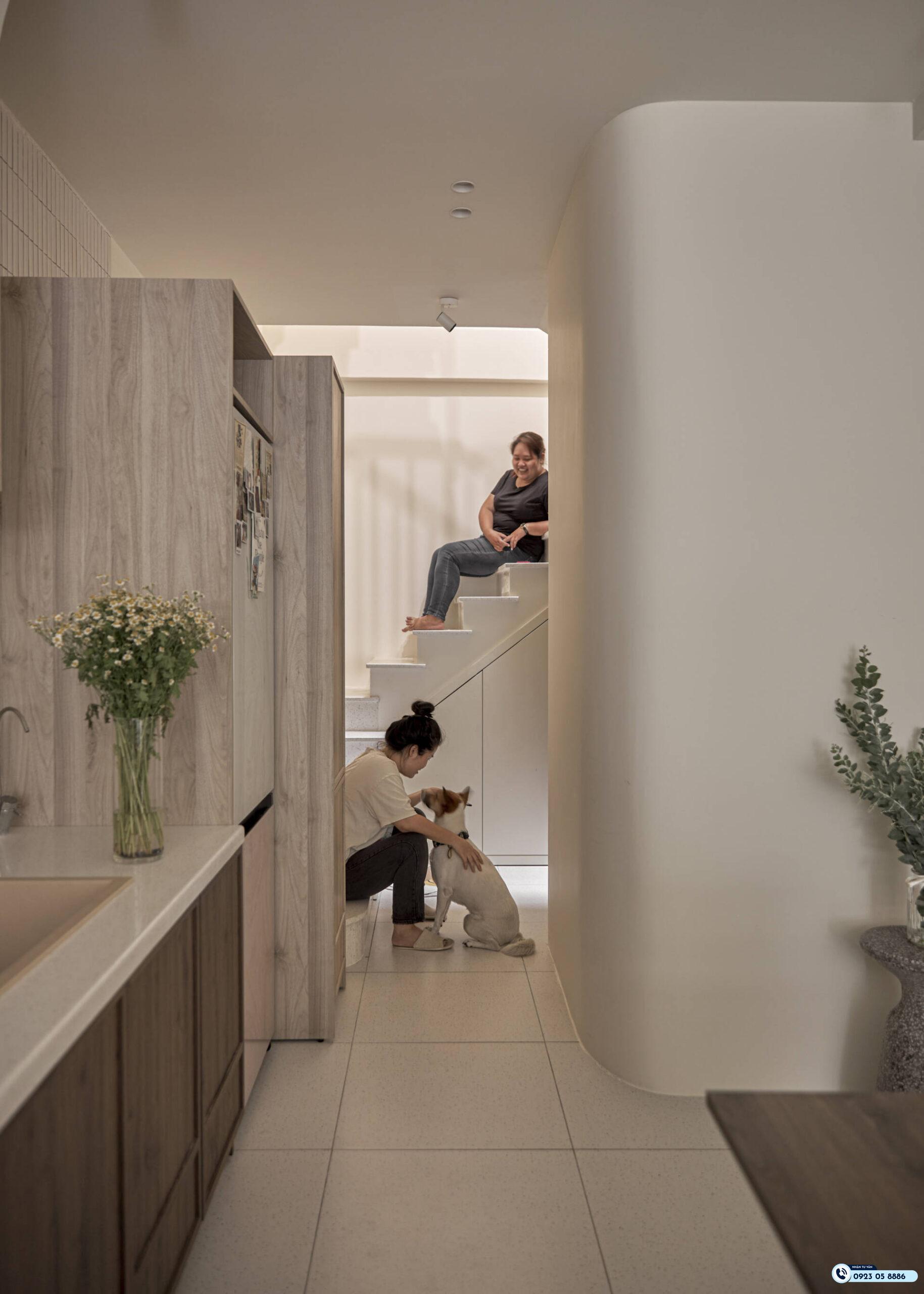 giếng trời cho nhà cấp 4 truyền thống