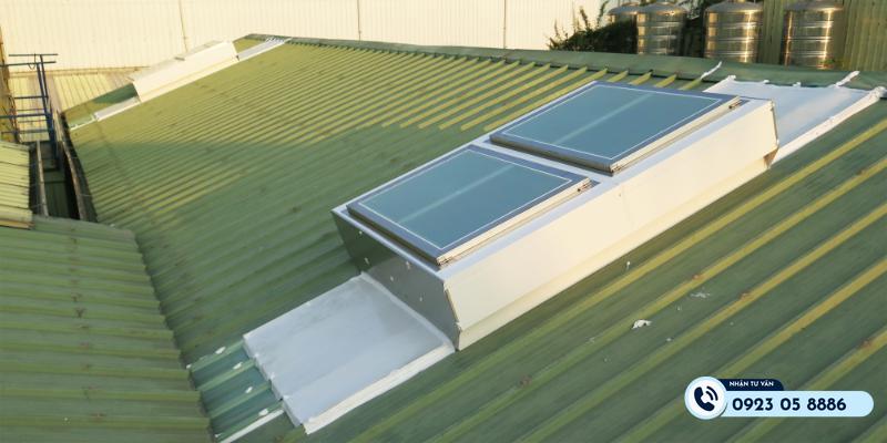 ứng dụng Giếng trời thông minh phòng cháy chữa cháy