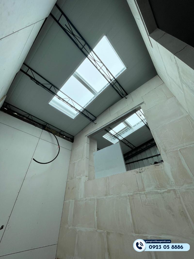 tối ưu thiết kế giếng trời trong nhà ống