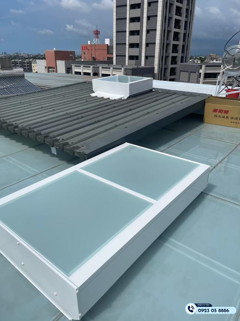 bố trí phong thủy giếng trời nhà ống