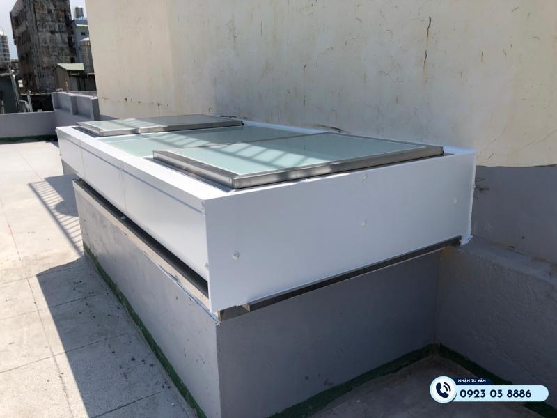 tham khảo phong thủy giếng trời nhà ống