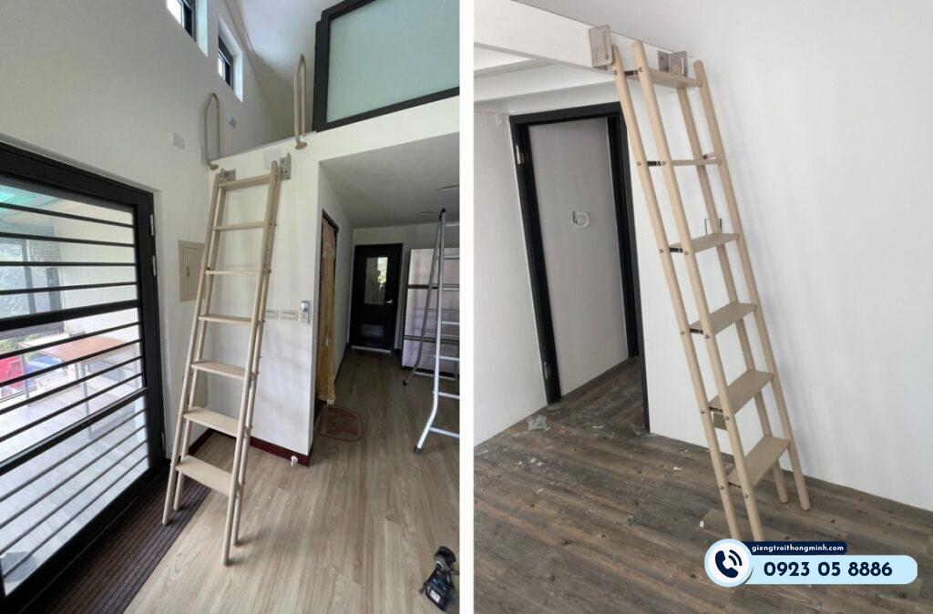 cầu thang gác lửng