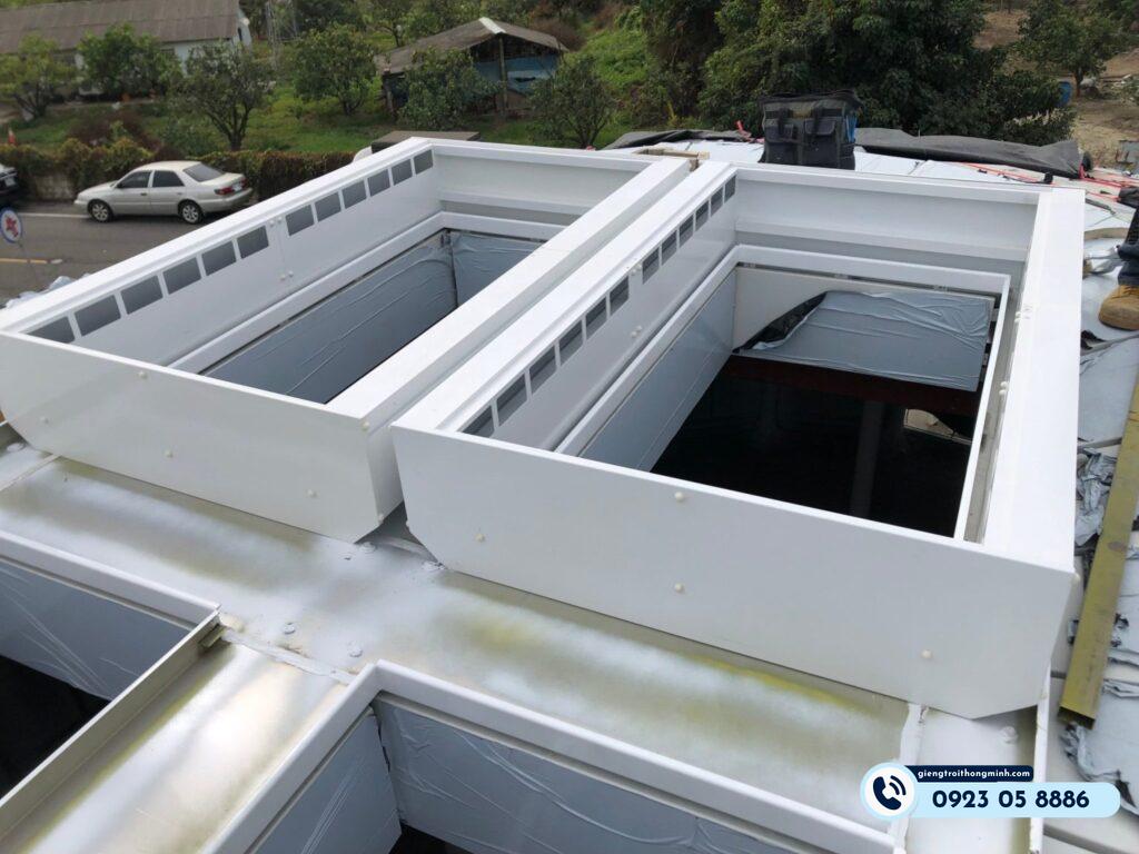 giếng trời thông minh lấy sáng thông gió