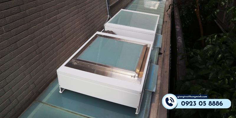 bố trí giếng trời