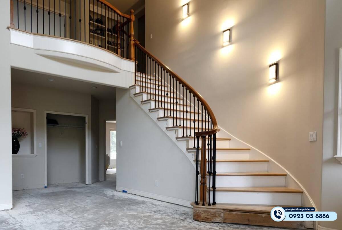 cách lấy ánh sáng cho cầu thang