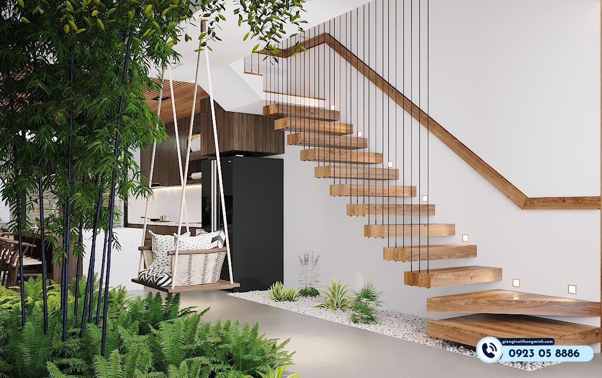 cách lấy ánh sáng cho cầu thang