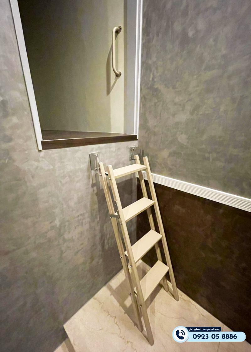 các loại cầu thang gác xép