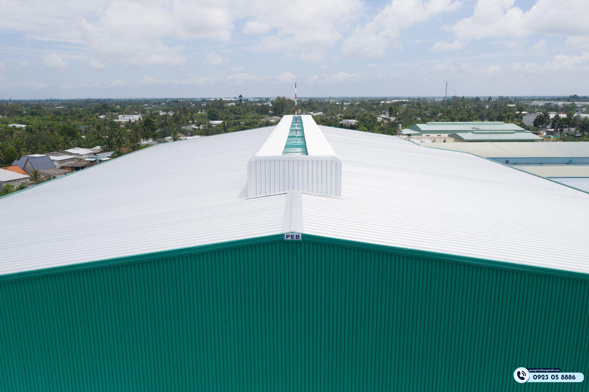 giải pháp chống dột mái tôn nhà xưởng