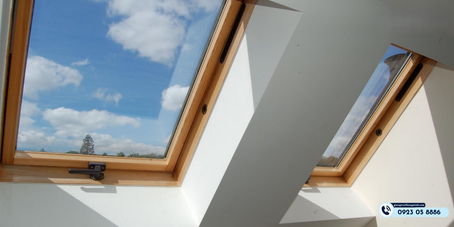 Dán phim cách nhiệt giếng trời