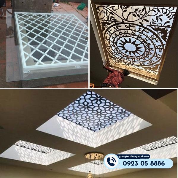 khung sắt chống trộm giếng trời là gì