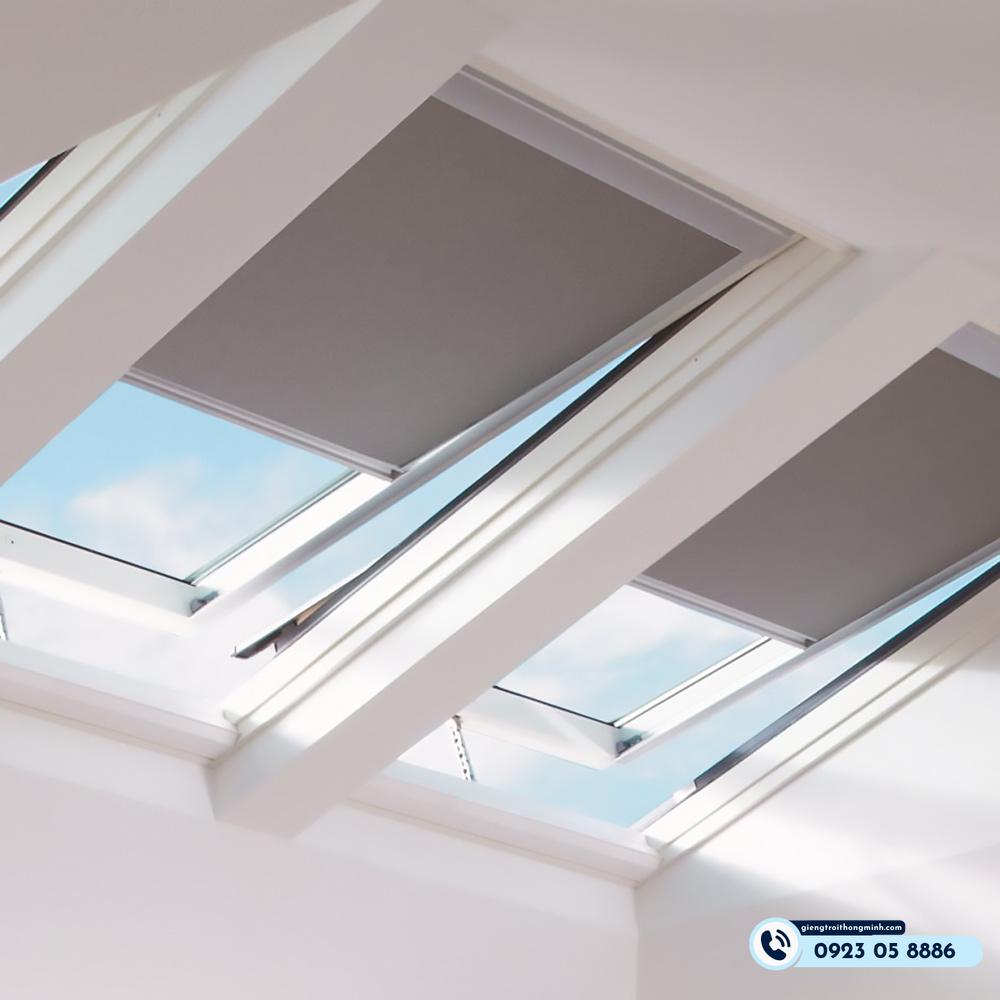 rèm trần chống nắng giếng trời chuyên dụng