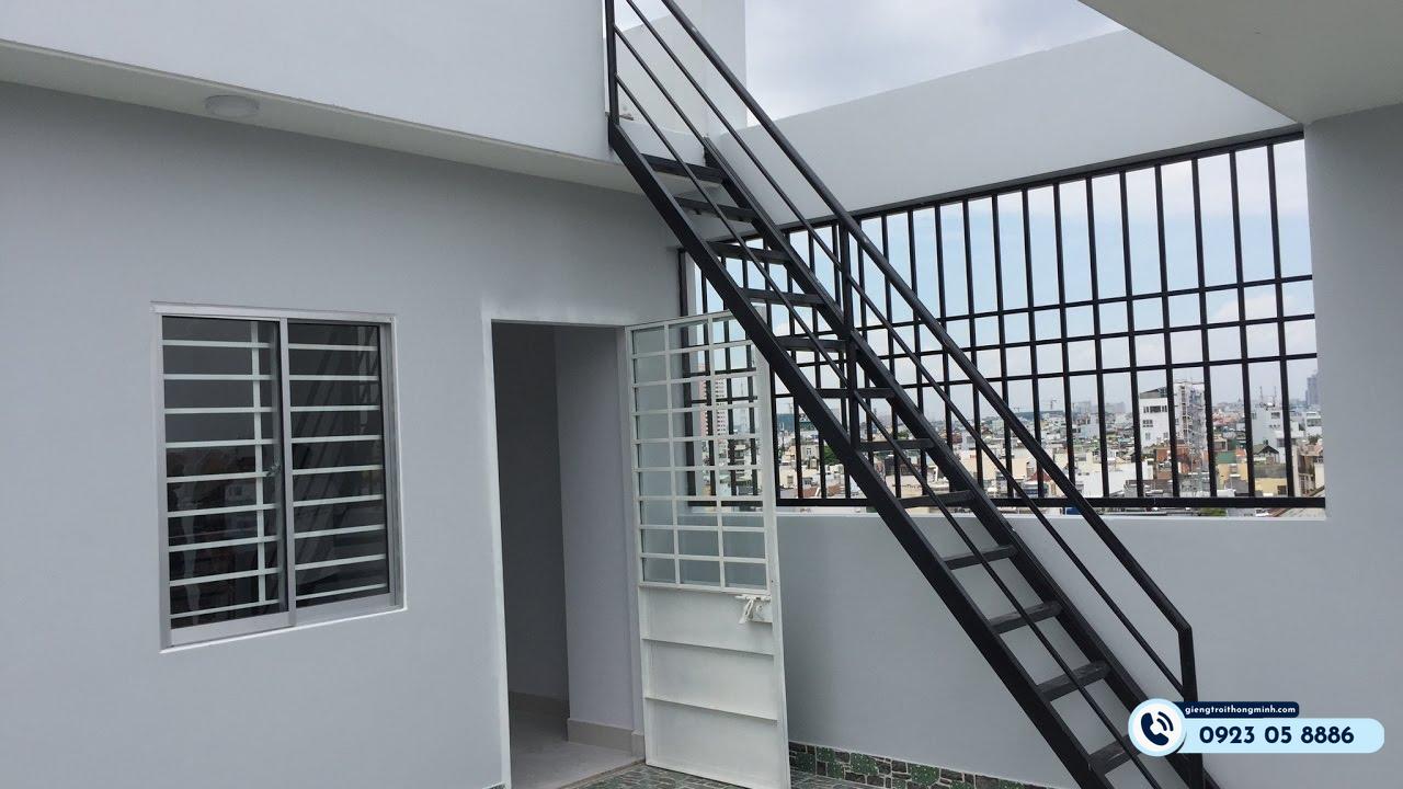 phong thủy thang lên tum