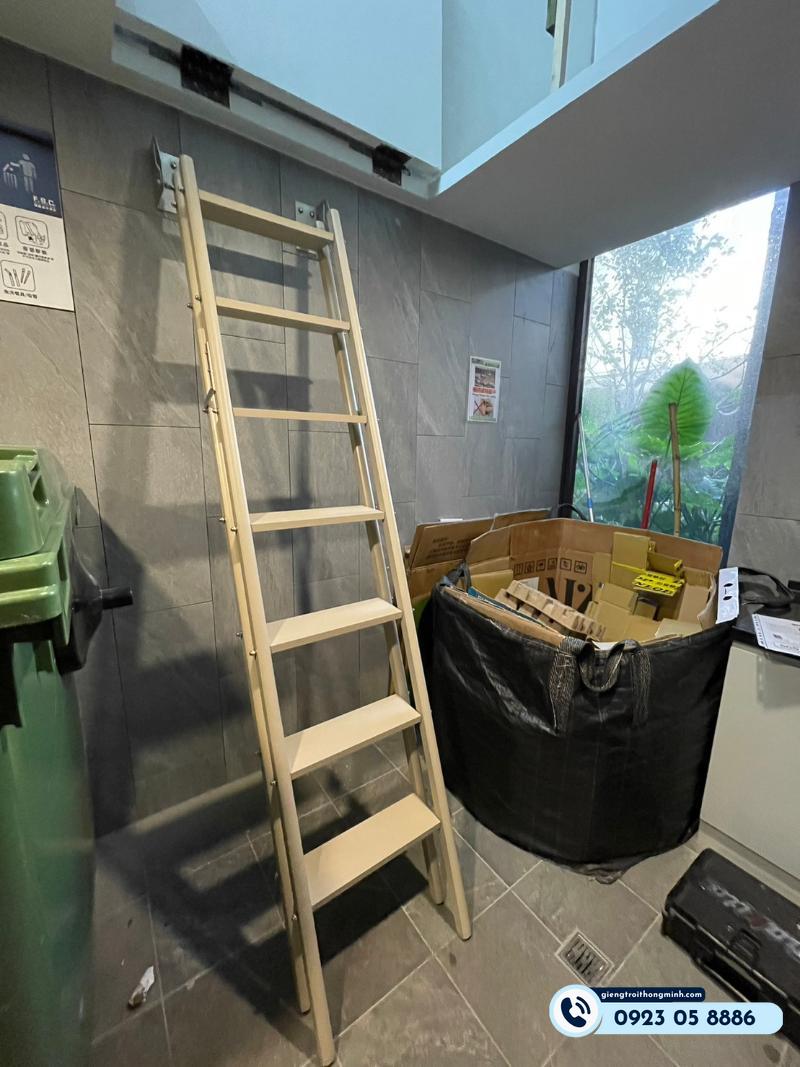 tiêu chuẩn thang thoát hiểm ngoài trời