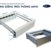 Khung nhôm Giếng trời thông minh Firsky Đài Loan 1100x900 (loại nhỏ)