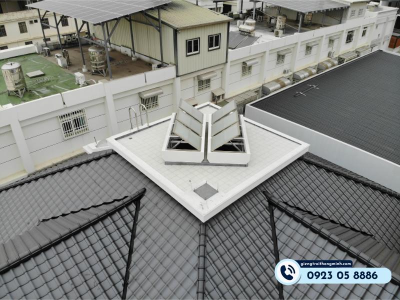 giếng trời nhà ống 5 tầng