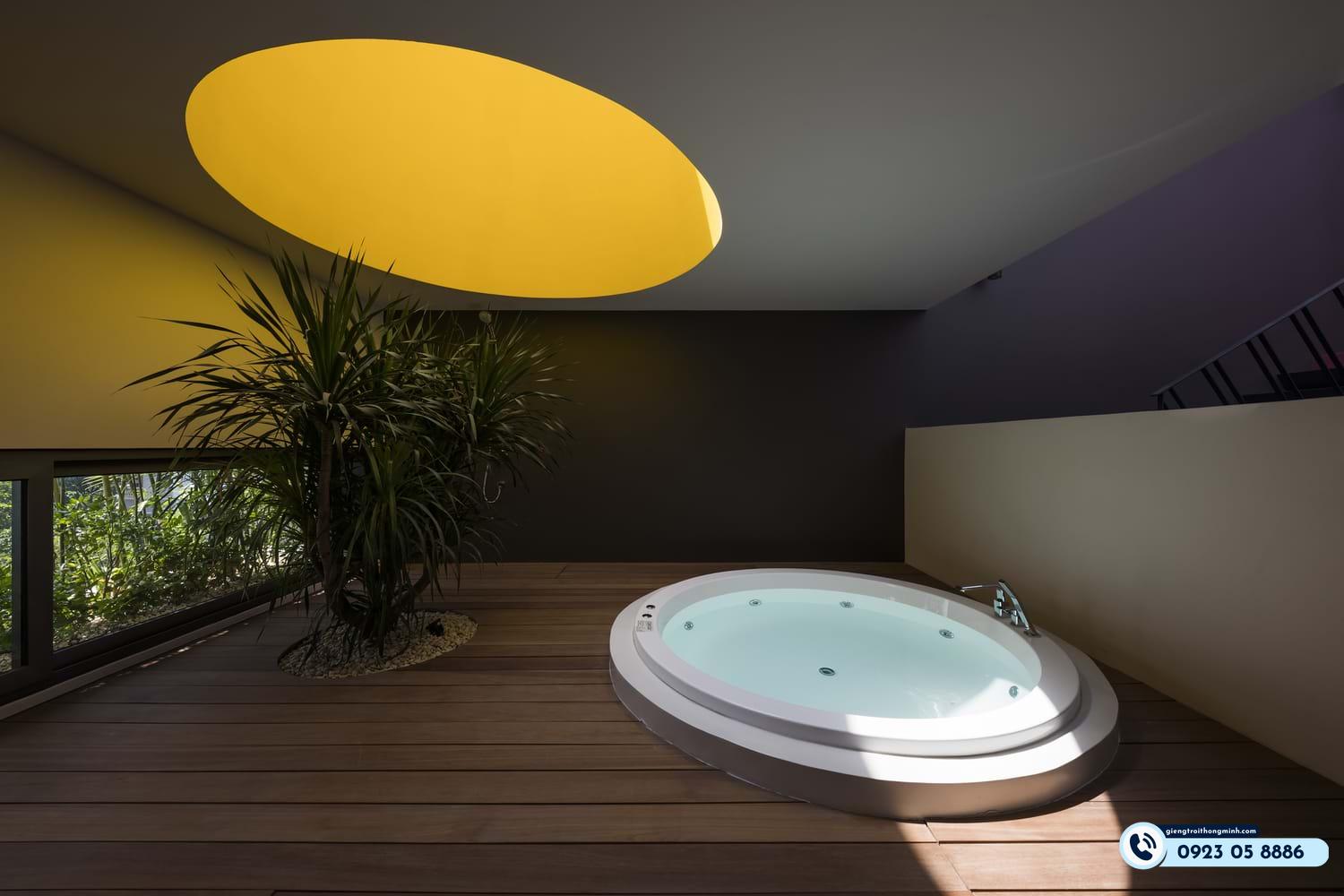 Giếng trời hình tròn