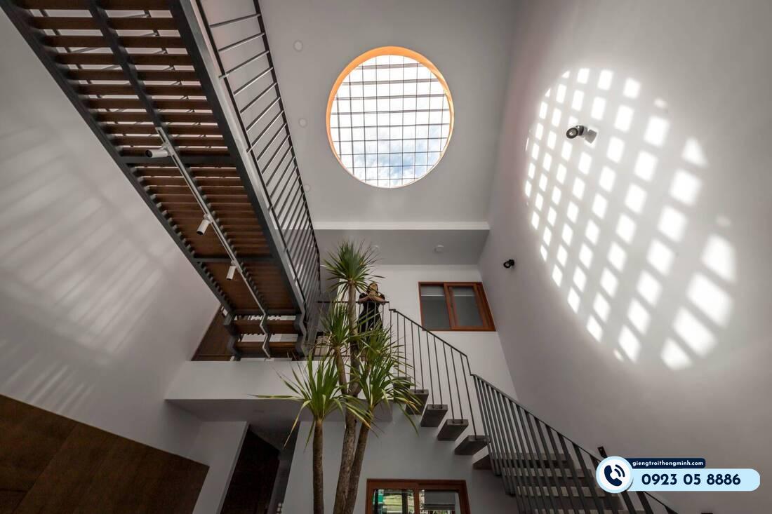 ưu điểm của Giếng trời hình tròn