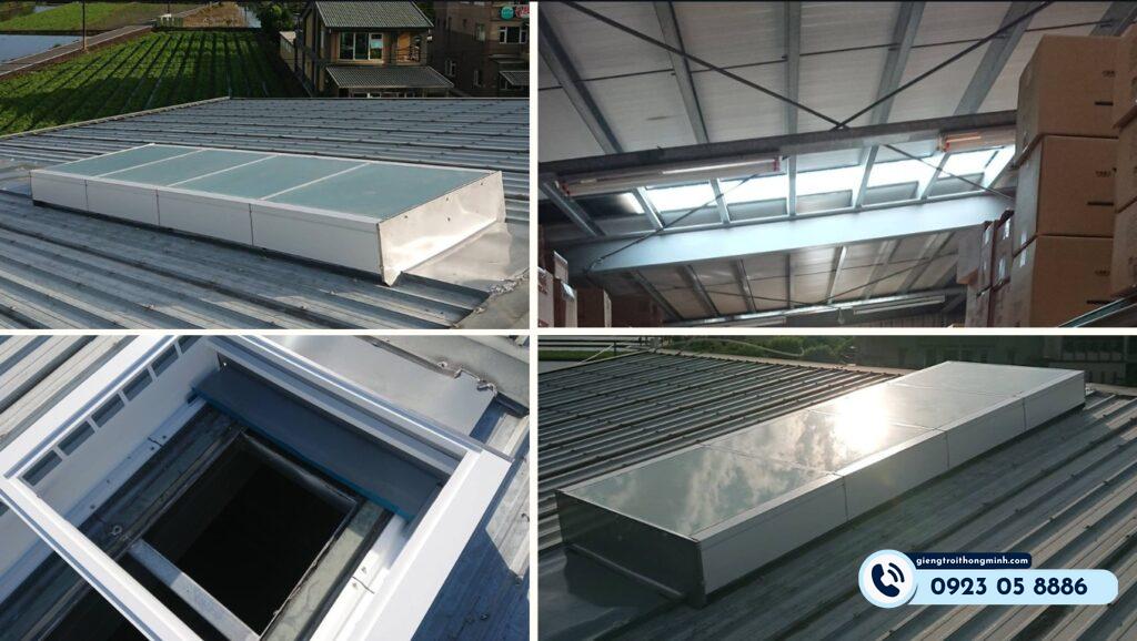 giếng trời nhà xưởng