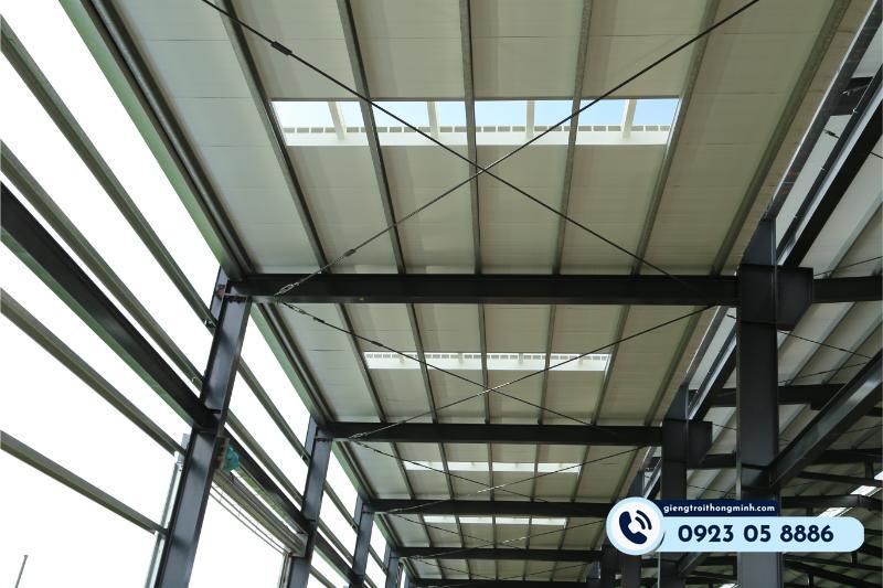 giếng trời nhà xưởng