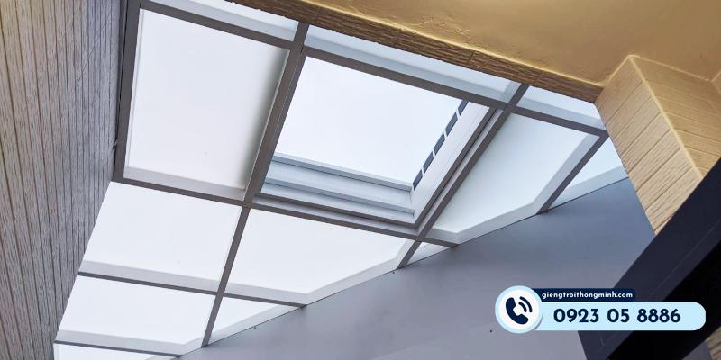 Tại sao giếng trời thông minh lại sử dụng hợp kim nhôm 6063 và Inox 304