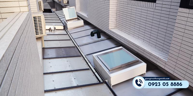 Tại sao giếng trời thông minh lại sử dụng hợp kim nhôm 6063 và Inox 304