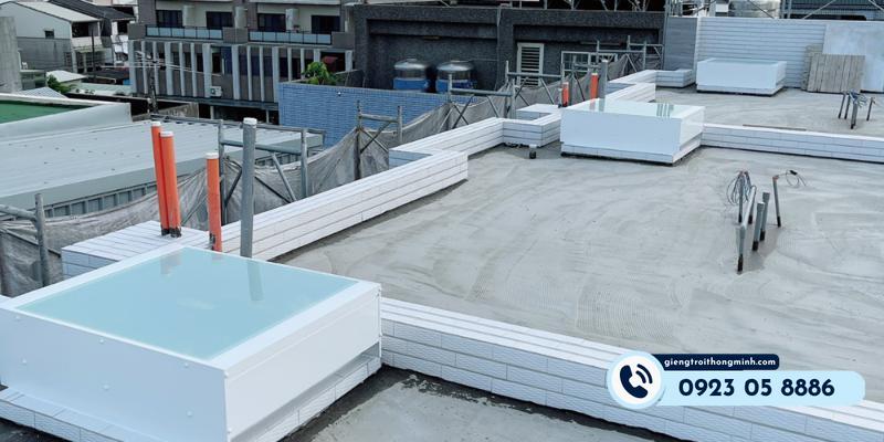 giếng trời thông gió