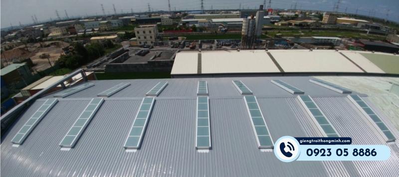 giải pháp Thông gió đỉnh mái