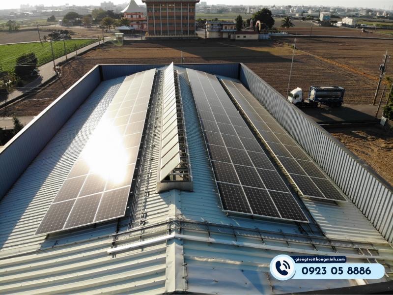 nguyên lý hoạt động của Thông gió đỉnh mái