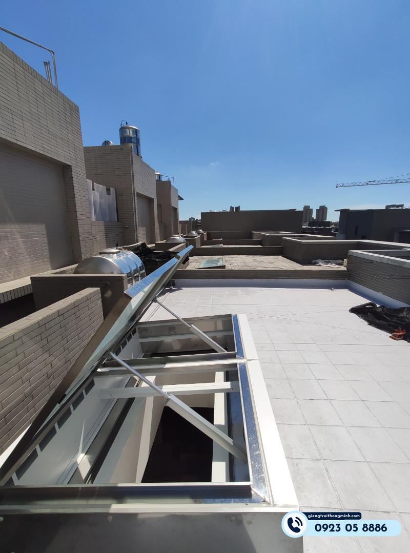 Xây giếng trời cho nhà có phải xin phép