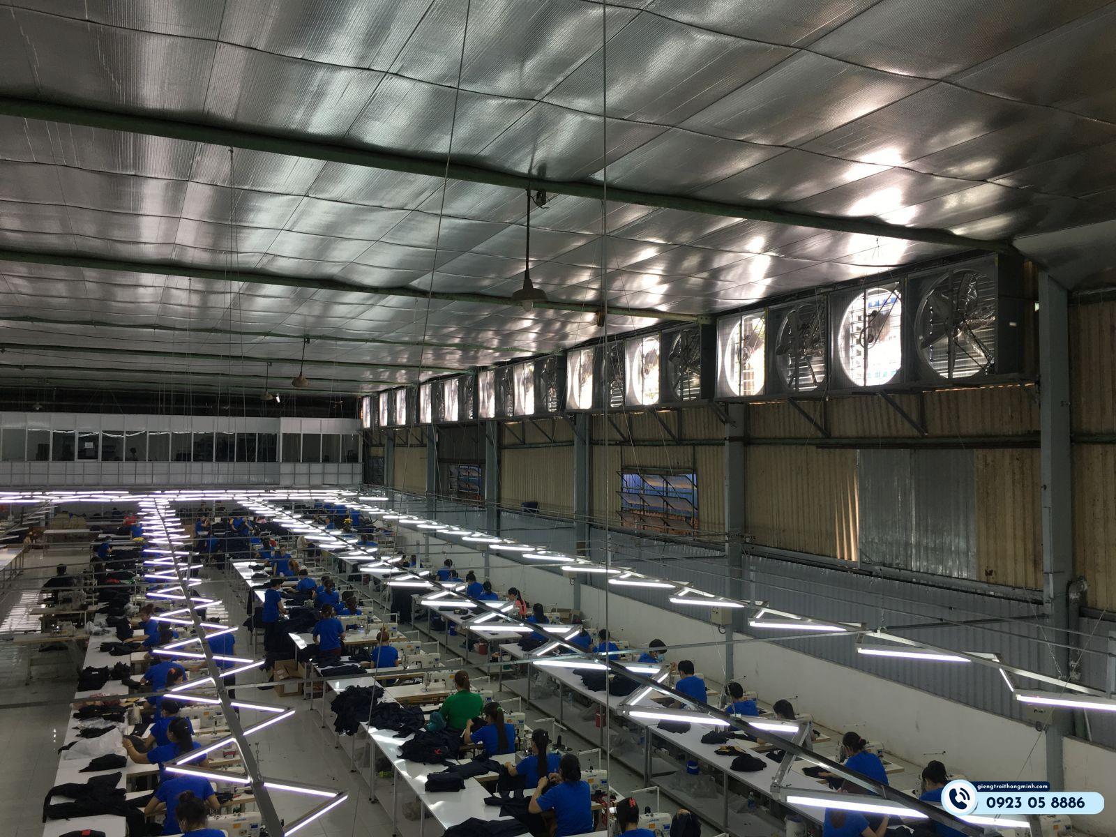 hệ thống Thông gió nhà xưởng