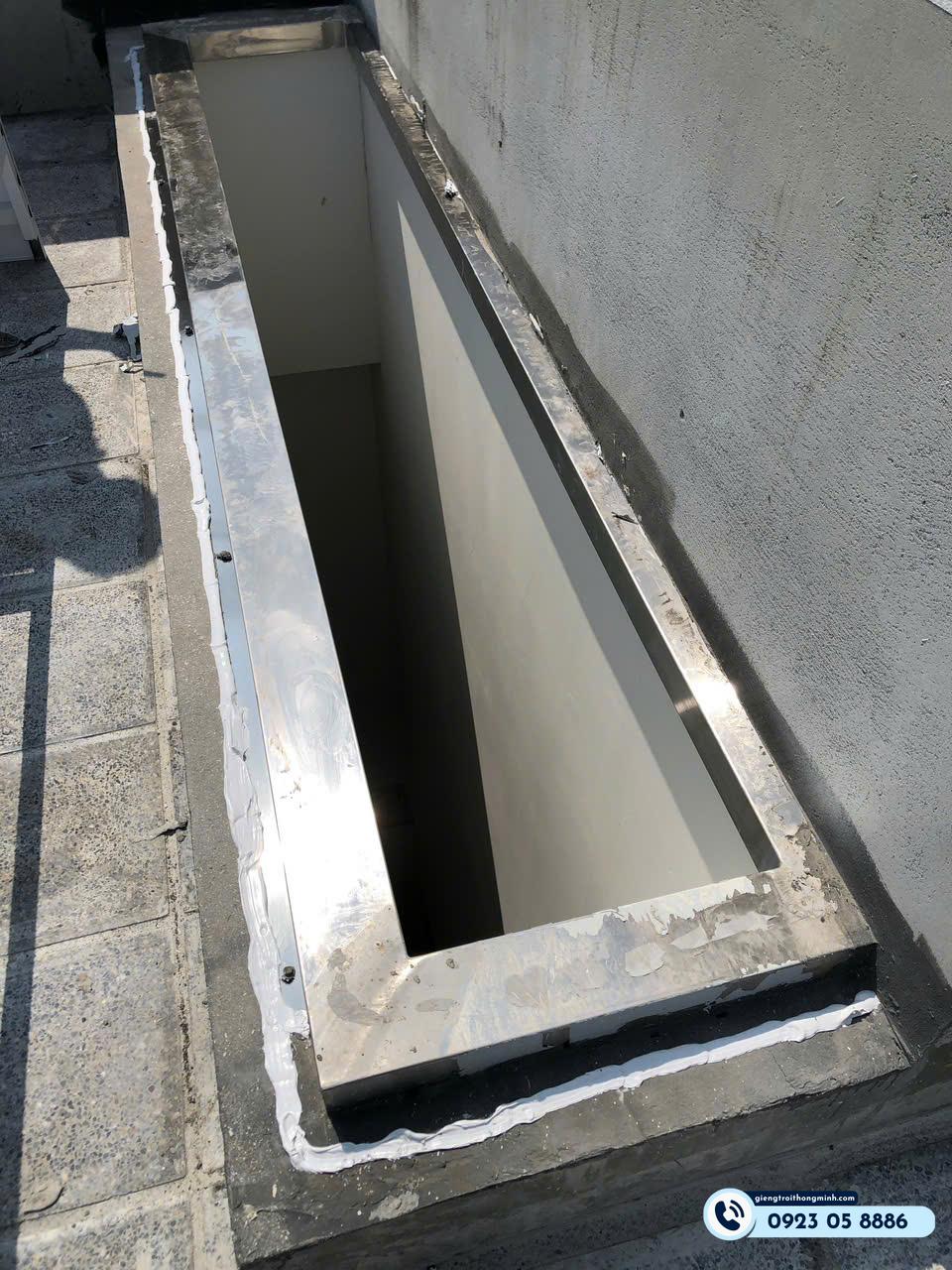 Giếng trời thông minh cho ô chờ kích thước có sẵn