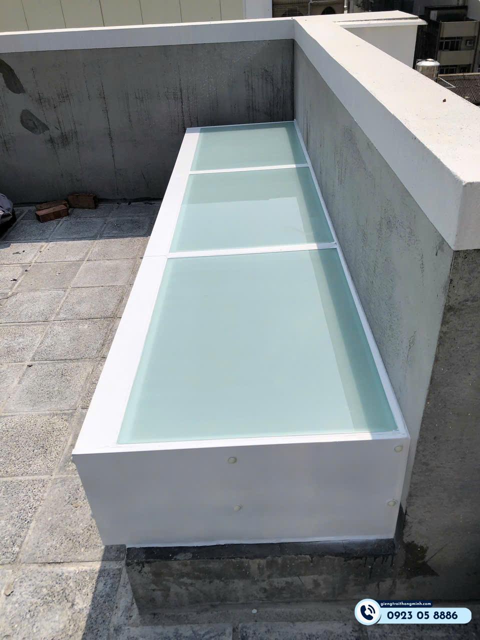 Giếng trời thông minh cho ô chờ kích thước có sẵn