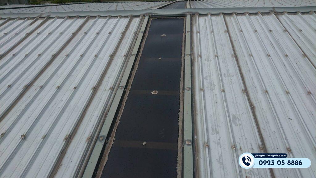 Lắp Giếng trời thông minh Lấy sáng thông gió cho nhà xưởng mái tôn