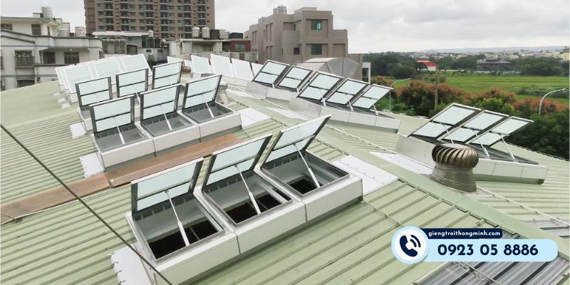 giếng trời tự động Hà Nội