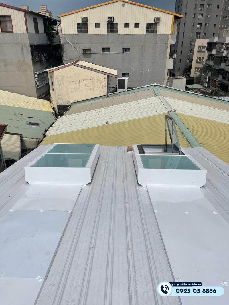 lưu ý khi làm giếng trời
